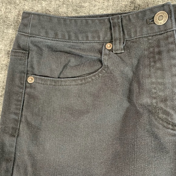 Talbots Capri Jeans Womens 10 Black Stretch 30x19 High Rise Cotton Blend Comfort - Picture 5 of 11